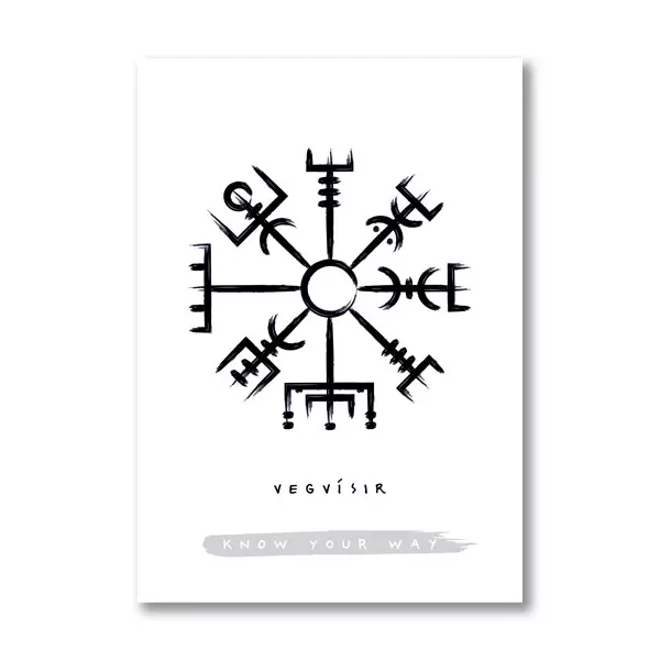 Affiche Viking - Vegvisir