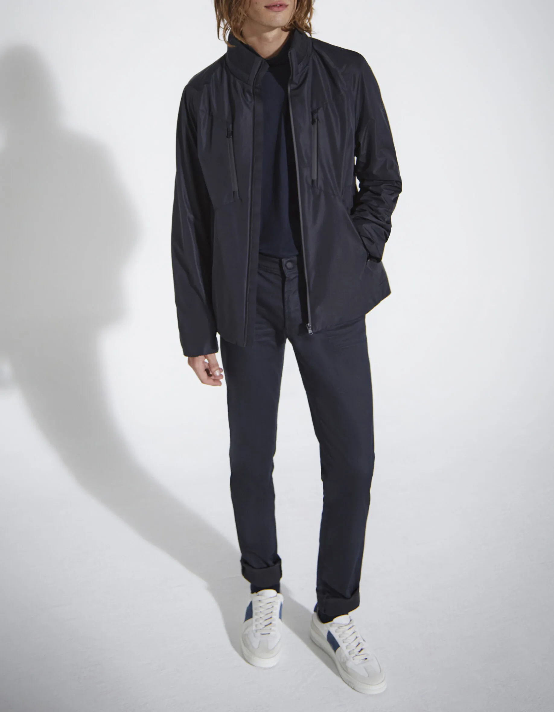 Blouson marine WATERPROOF léger Homme