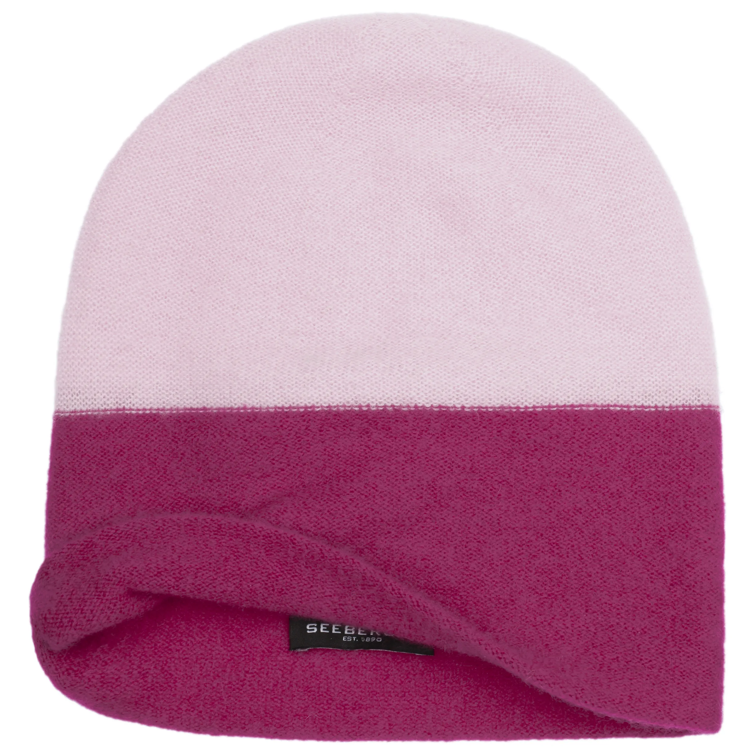 Bonnet en Cachemire Twotone by Seeberger --> Chapeaux, casquettes & bonnets en ligne ▷ Chapeaushop