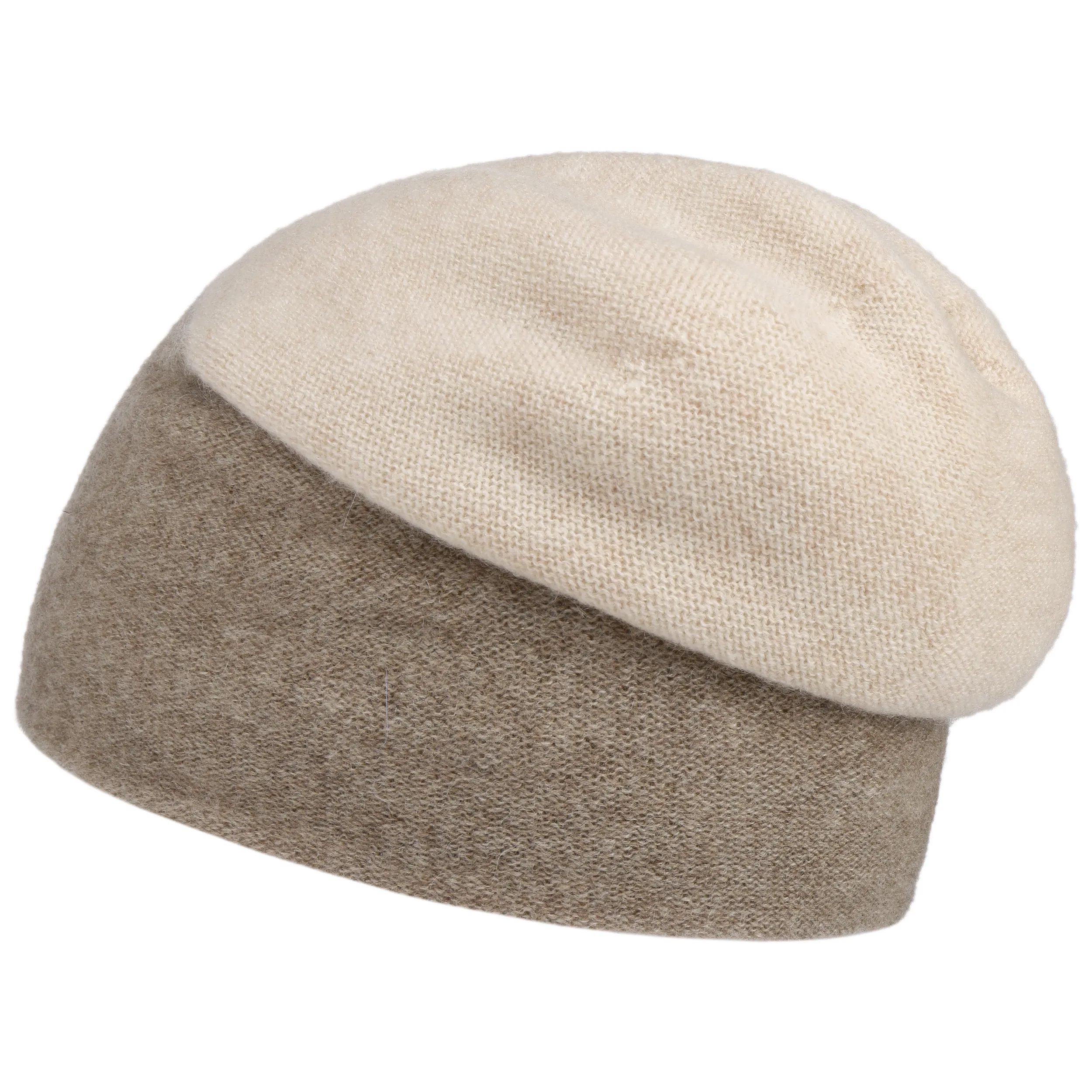 Bonnet en Cachemire Twotone by Seeberger --> Chapeaux, casquettes & bonnets en ligne ▷ Chapeaushop