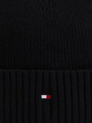 Bonnet Hilfiger Flag en cachemire | Noir | Tommy Hilfiger