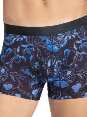 Boxer homme en lyocell et à motif cachemire Kanji - Bleu