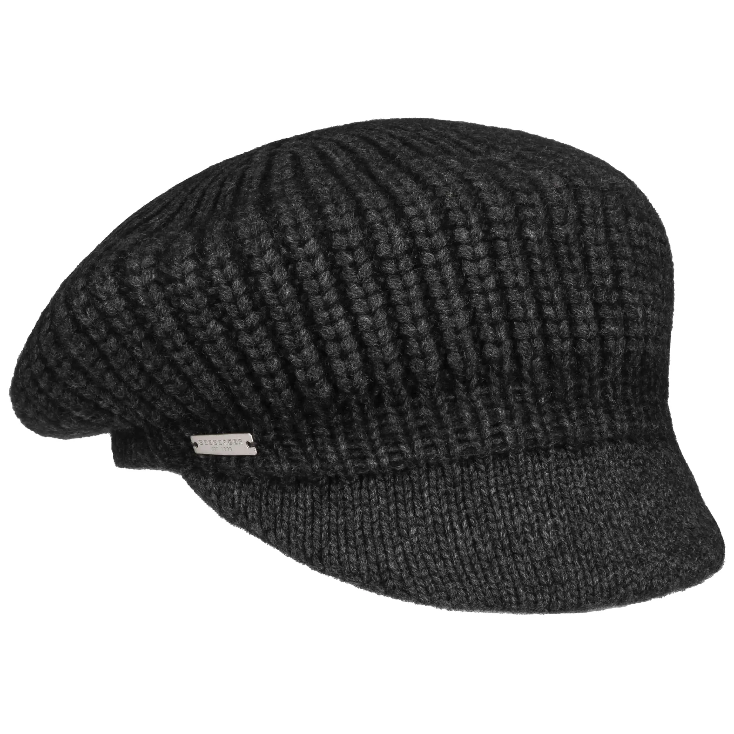 Casquette Gavroche en Cachemire by Seeberger --> Chapeaux, casquettes & bonnets en ligne ▷ Chapeaushop