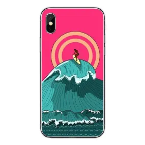 Coque Surf iPhone 11 & tous modèles - Rose