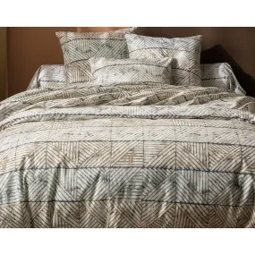 Drap-housse  CLEMENT gris en flanelle | 3 Suisses