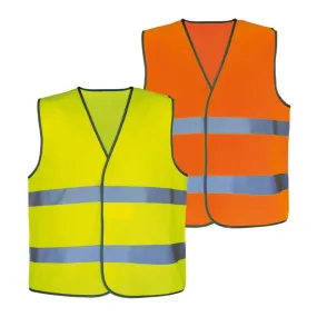 Gilet de chantier fluo pas cher | Vêtements haute visibilité T2S