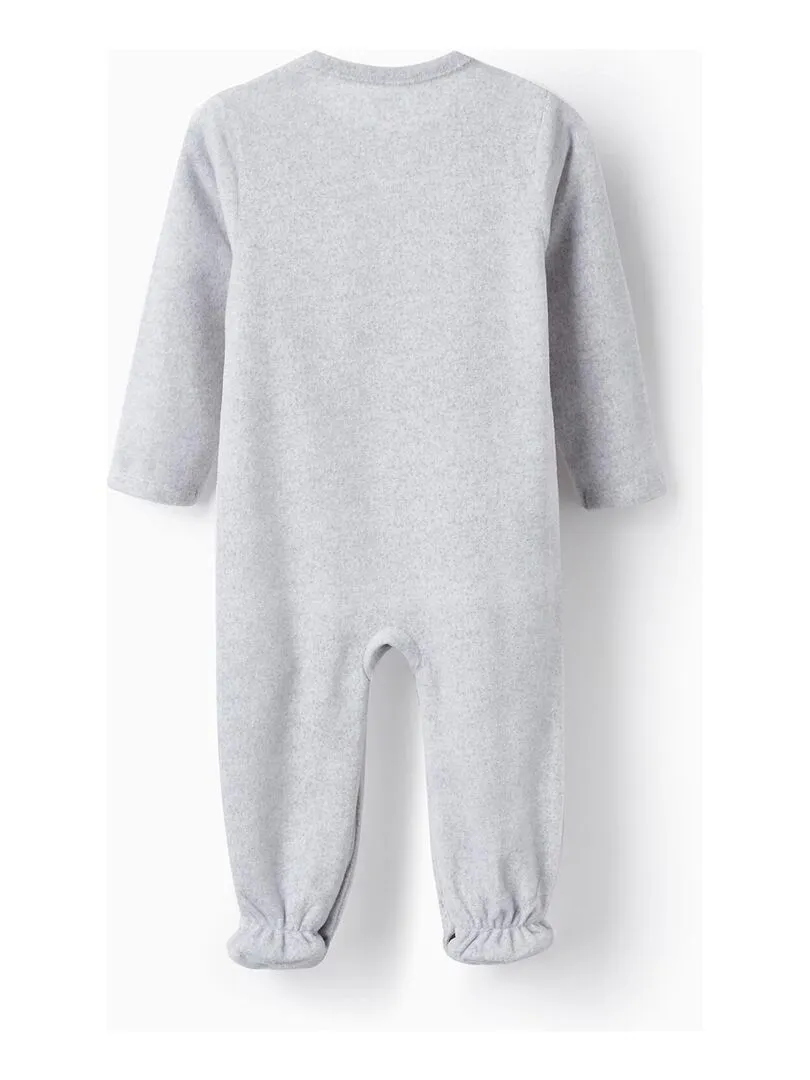 Grenouillère polaire pour bébé garçon 'Dumbo'   DISNEY CLASSICS - Gris clair