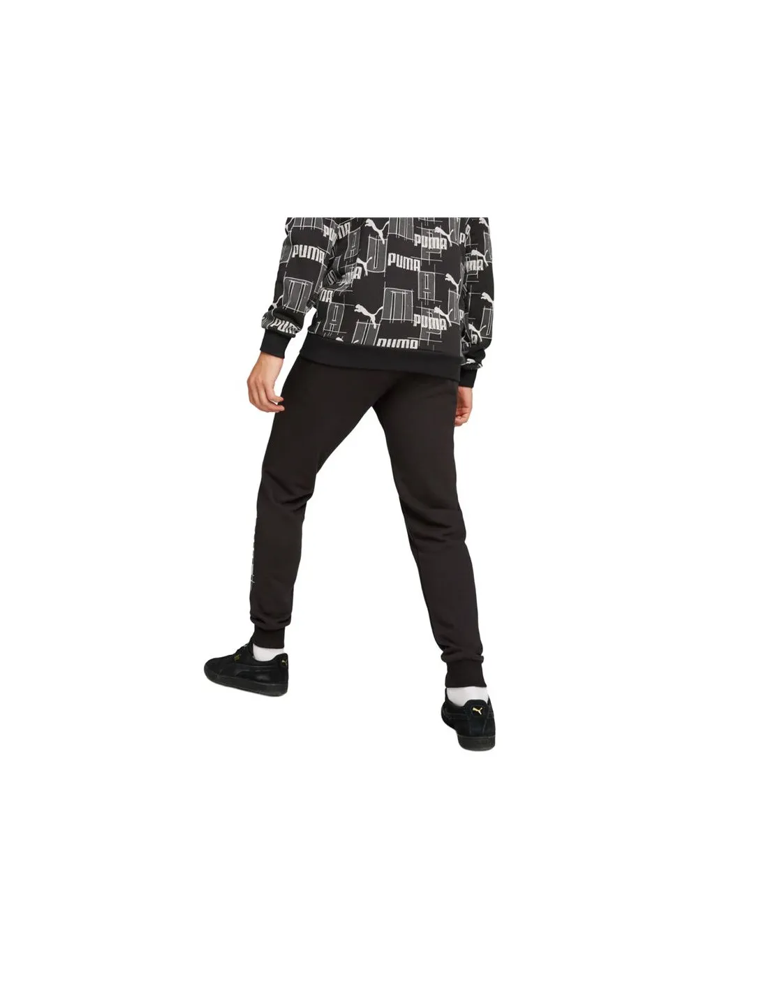 Pantalons Puma Essentials+ AB Black Homme