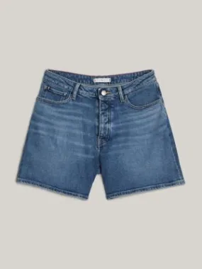 Short Adaptive en denim taille haute | Denim | Tommy Hilfiger