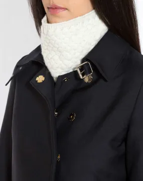 Snood en Point de Vannerie 100% Cachemire Femme