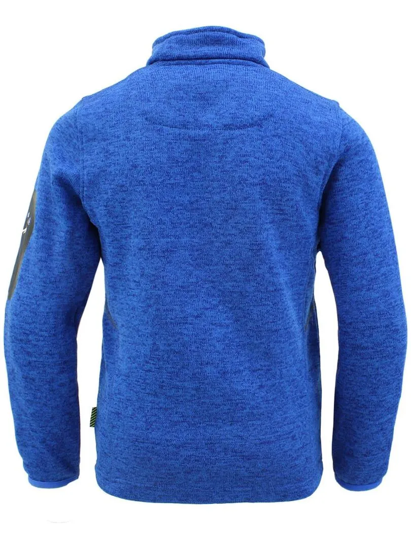 Sweat polaire garçon ECYPA - Bleu