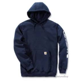 Sweat à Capuche bleu marine Logotypé CARHARTT CARK288071