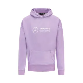 Sweat à Capuche MERCEDES AMG Retro Violet unisexe