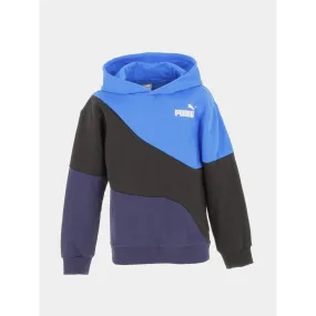 Sweat à capuche pp cat bleu garçon - Puma | wimod