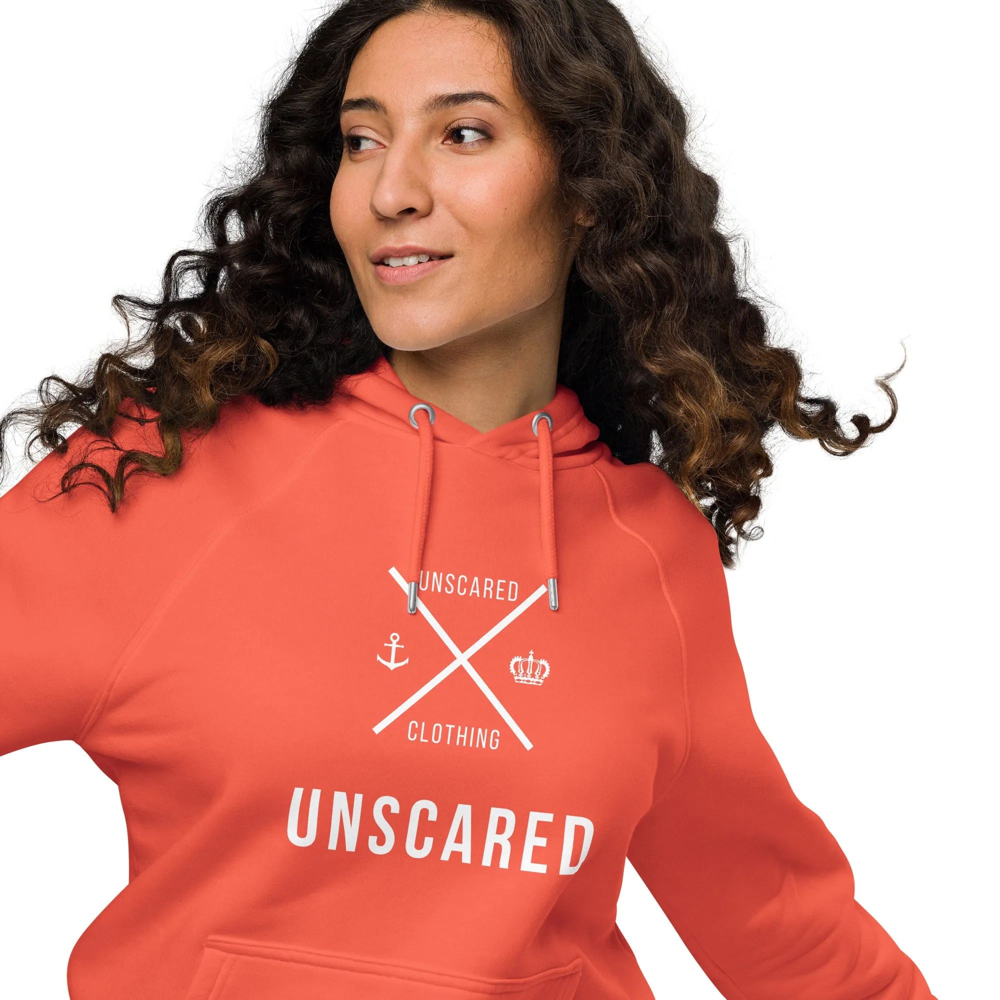 Sweat à capuche écologique Raglan unisexe