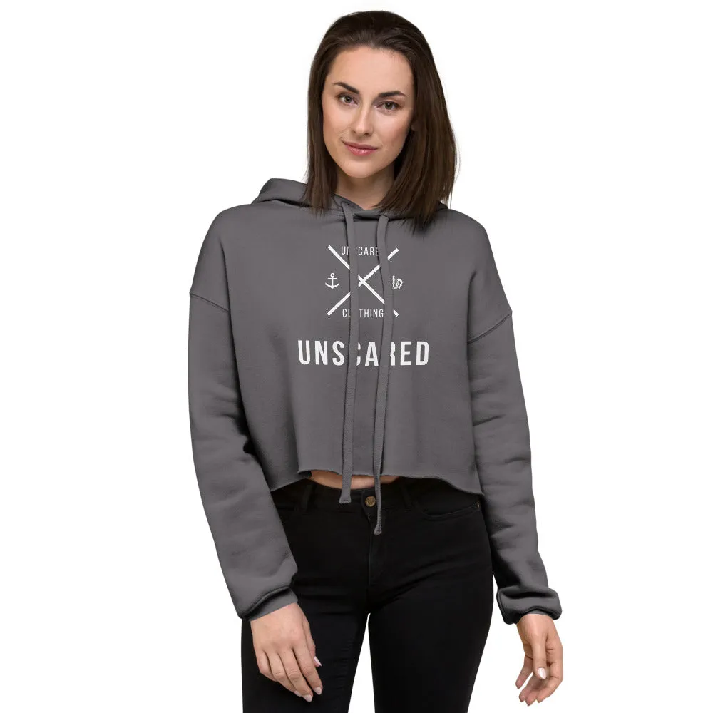 UNSCARED's - Sweat à Capuche Crop-Top