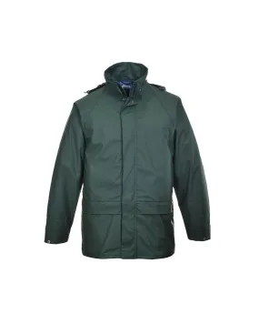 Veste de pluie de travail vert Sealtex S450 - Portwest